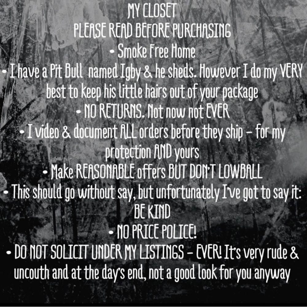 CLOSET RULES